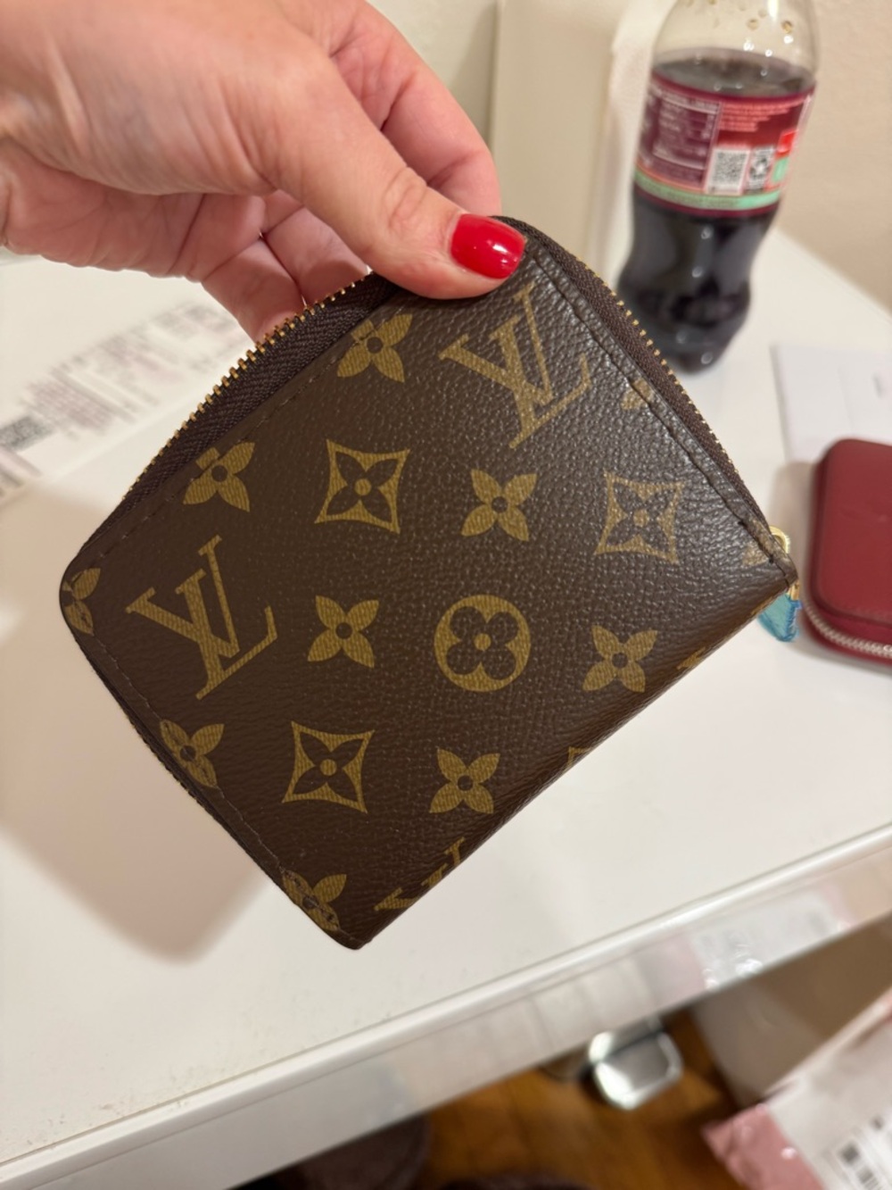 lv inspo zip wallet